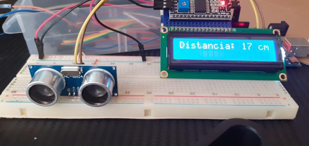 Proyecto Arduino, HC-SR04 y Pantalla LCD
